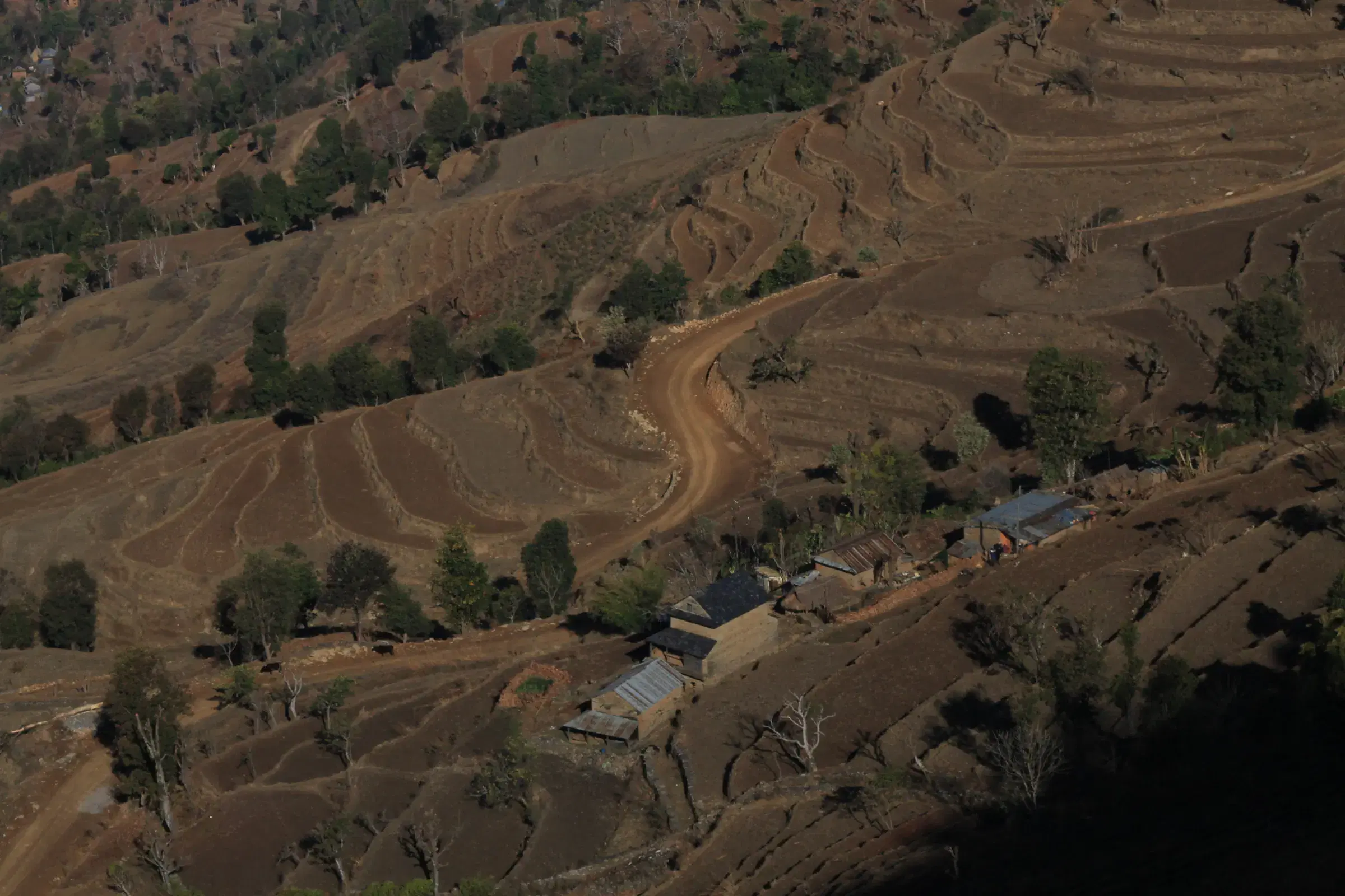 Outdoor travel scene.